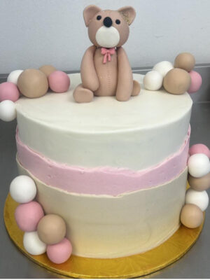 Teddy Bear Cake 23cm 3 Layers