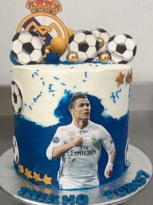Ronaldo Cake 20cm 3 Layer