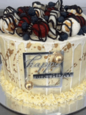 Birthday Cake 23cm 2 Layers